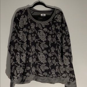 Floral sweatshirt